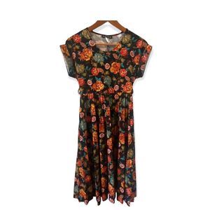 Elizabeth & Nicole floral print dress
